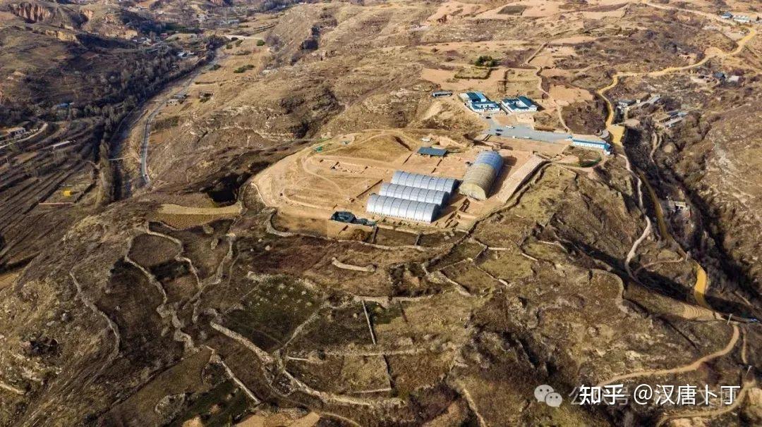 A scenic view of Yulin Dailai City Site