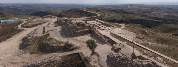 A scenic view of Yulin Dailai City Site