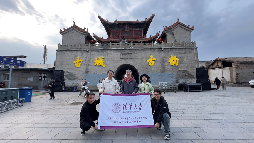 A scenic view of Yulin Linzhou Ancient City