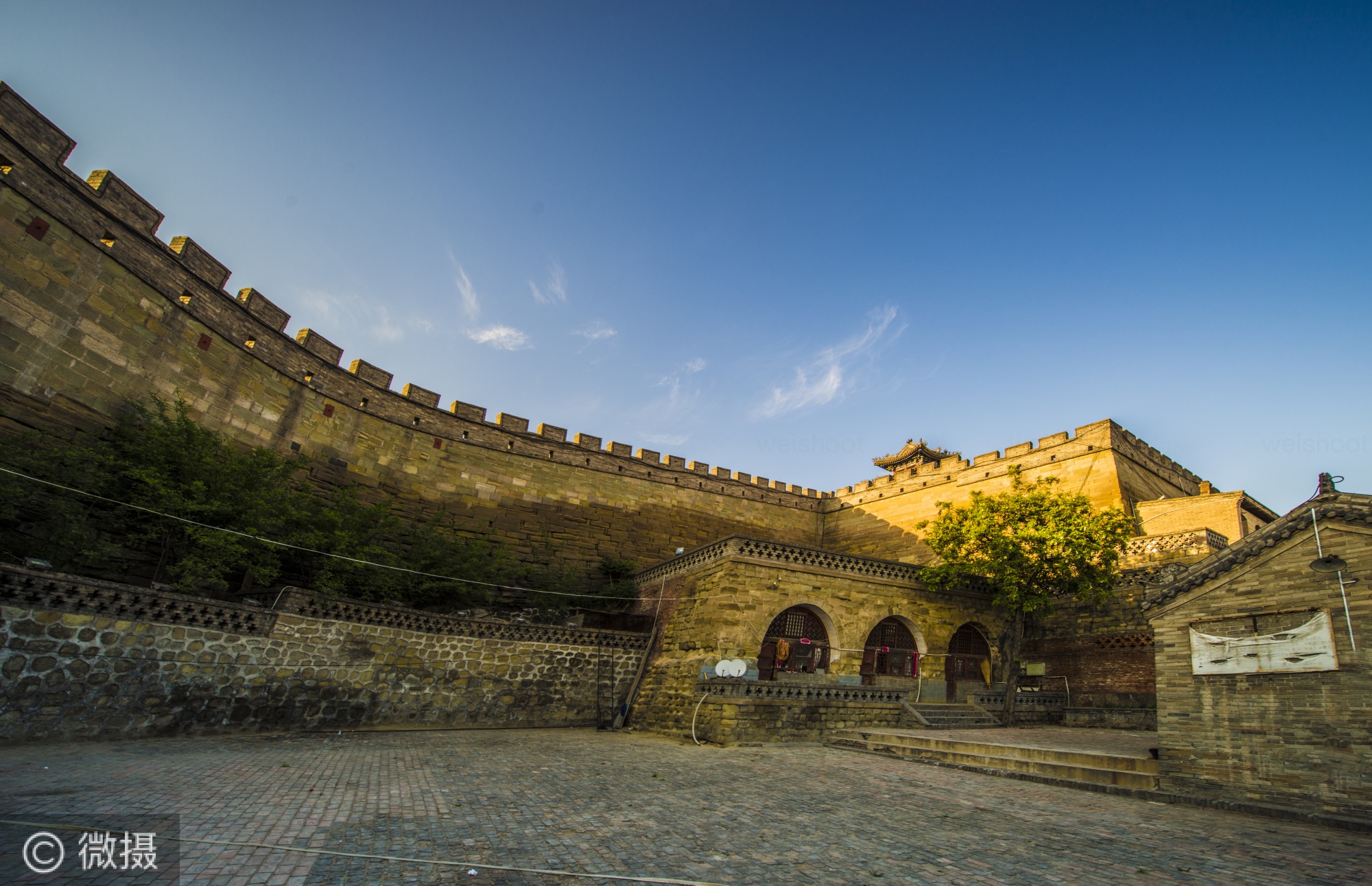 A scenic view of Yulin Qixing Temple