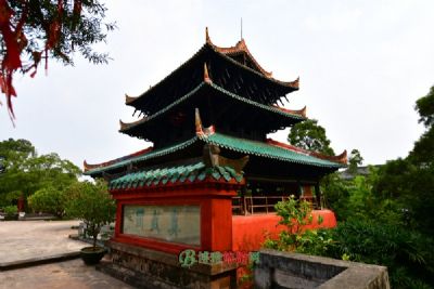 A scenic view of Yulin Rongxian Jindai Jianzhu