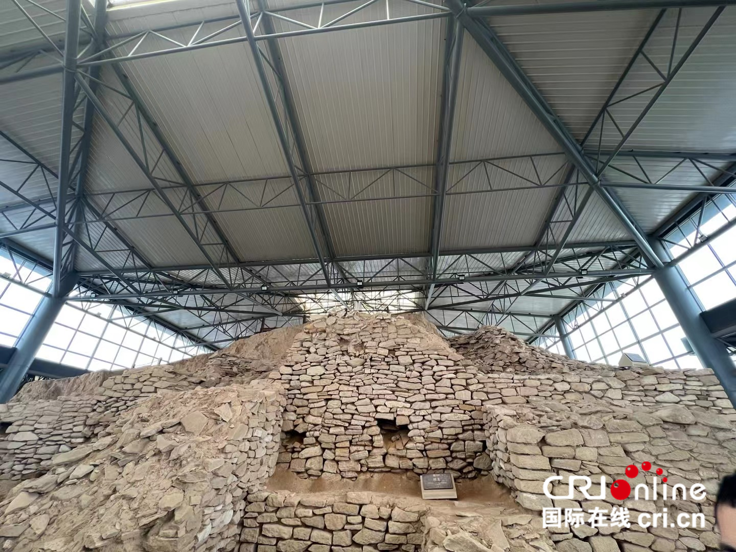 A scenic view of Yulin Shimao Site