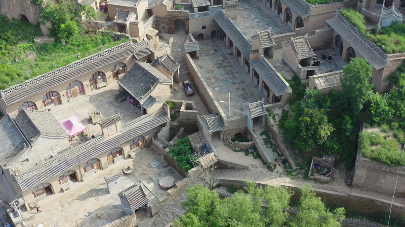 A scenic view of Yulin Suide Dang Family Manor