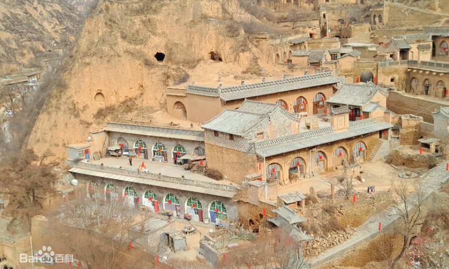 A scenic view of Yulin Suide Dang Family Manor