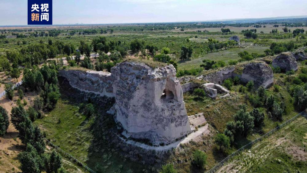 A scenic view of Yulin Tongwan City Site