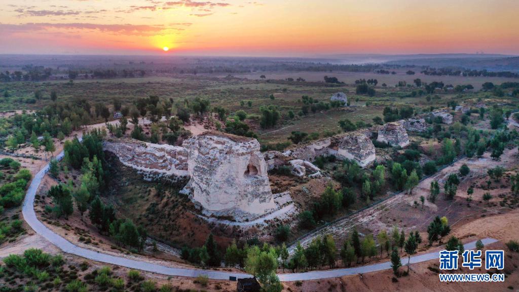 A scenic view of Yulin Tongwan City Site