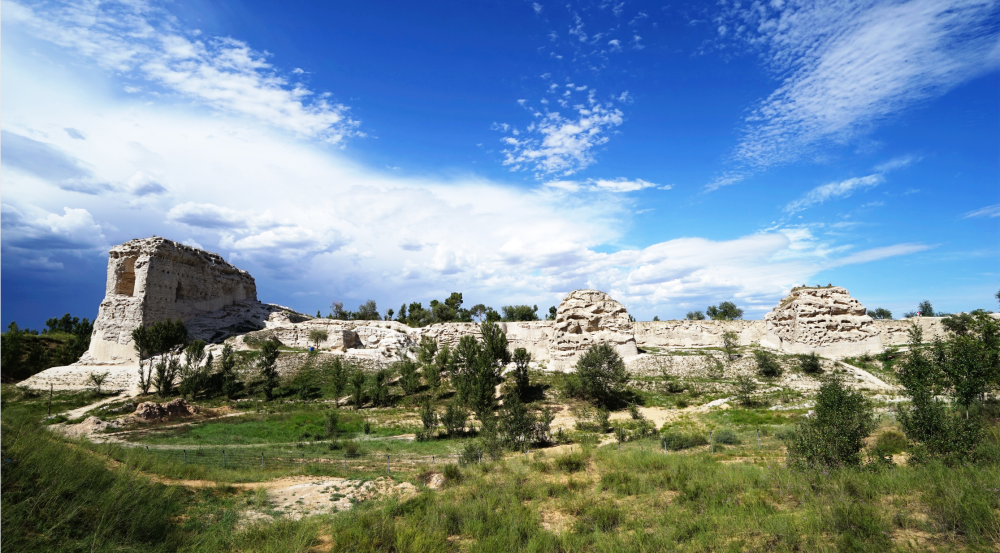 A scenic view of Yulin Tongwan City Site
