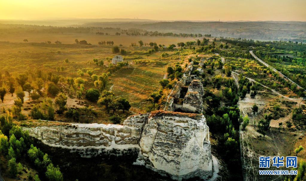 A scenic view of Yulin Tongwan City Site