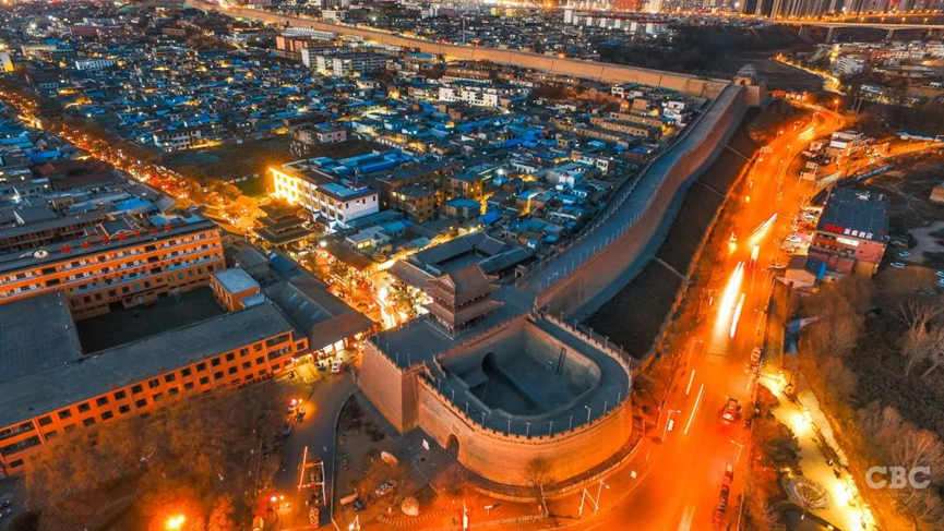 A scenic view of Yulin Wei City