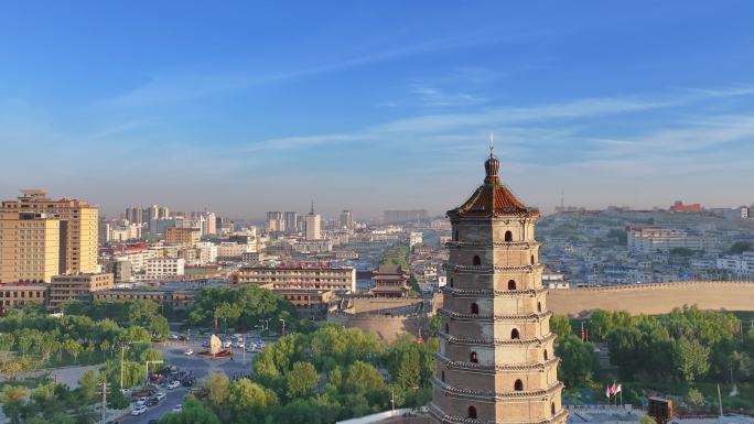 A scenic view of Yulin Wei City