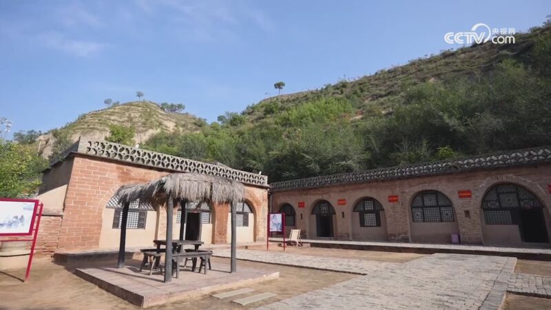 A scenic view of Yulin Xiaohe Meeting Site