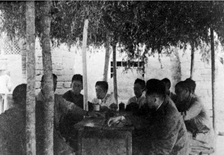 A scenic view of Yulin Xiaohe Meeting Site
