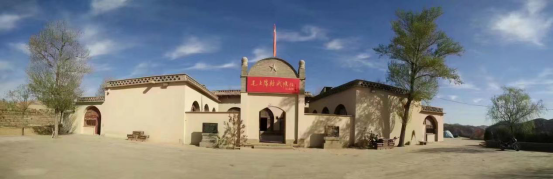 A scenic view of Yulin Yangjiagou Revolutionary Site