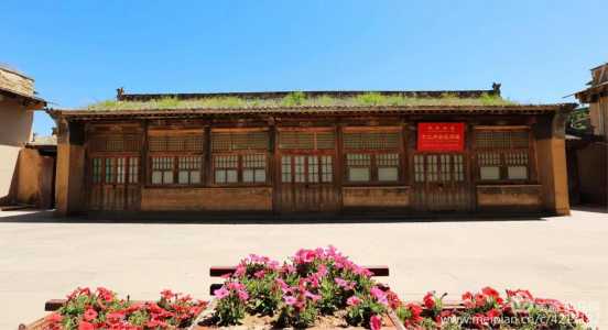 A scenic view of Yulin Yangjiagou Revolutionary Site