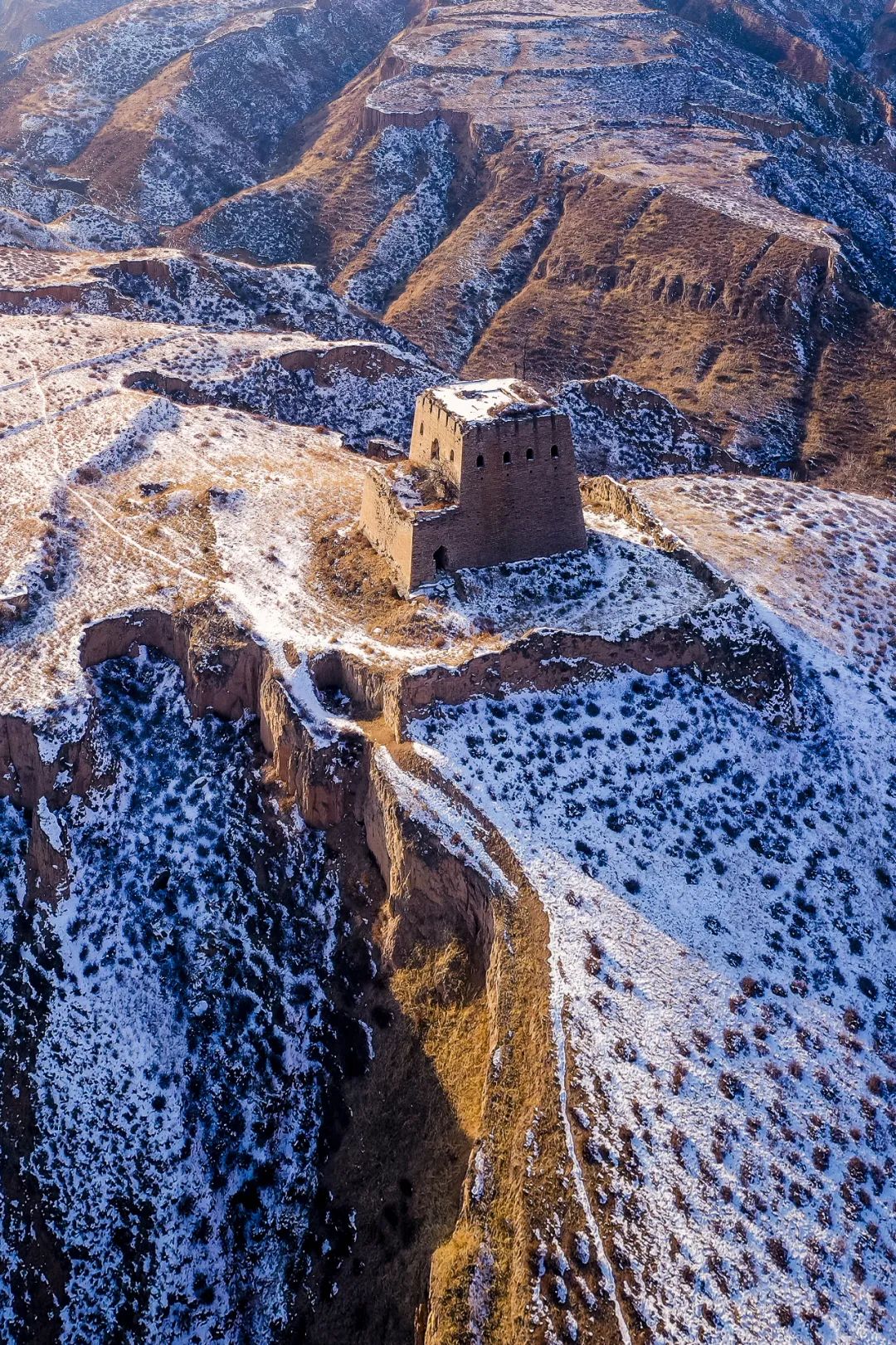 A scenic view of Yulin Yinzhou Ancient City