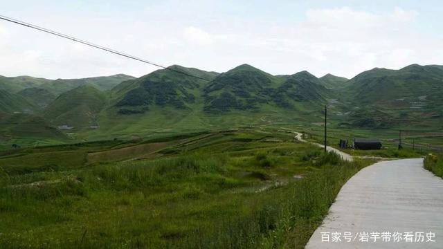 A scenic view of Yulin Zouma Liang Han Tombs