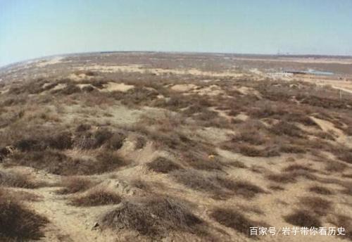 A scenic view of Yulin Zouma Liang Han Tombs