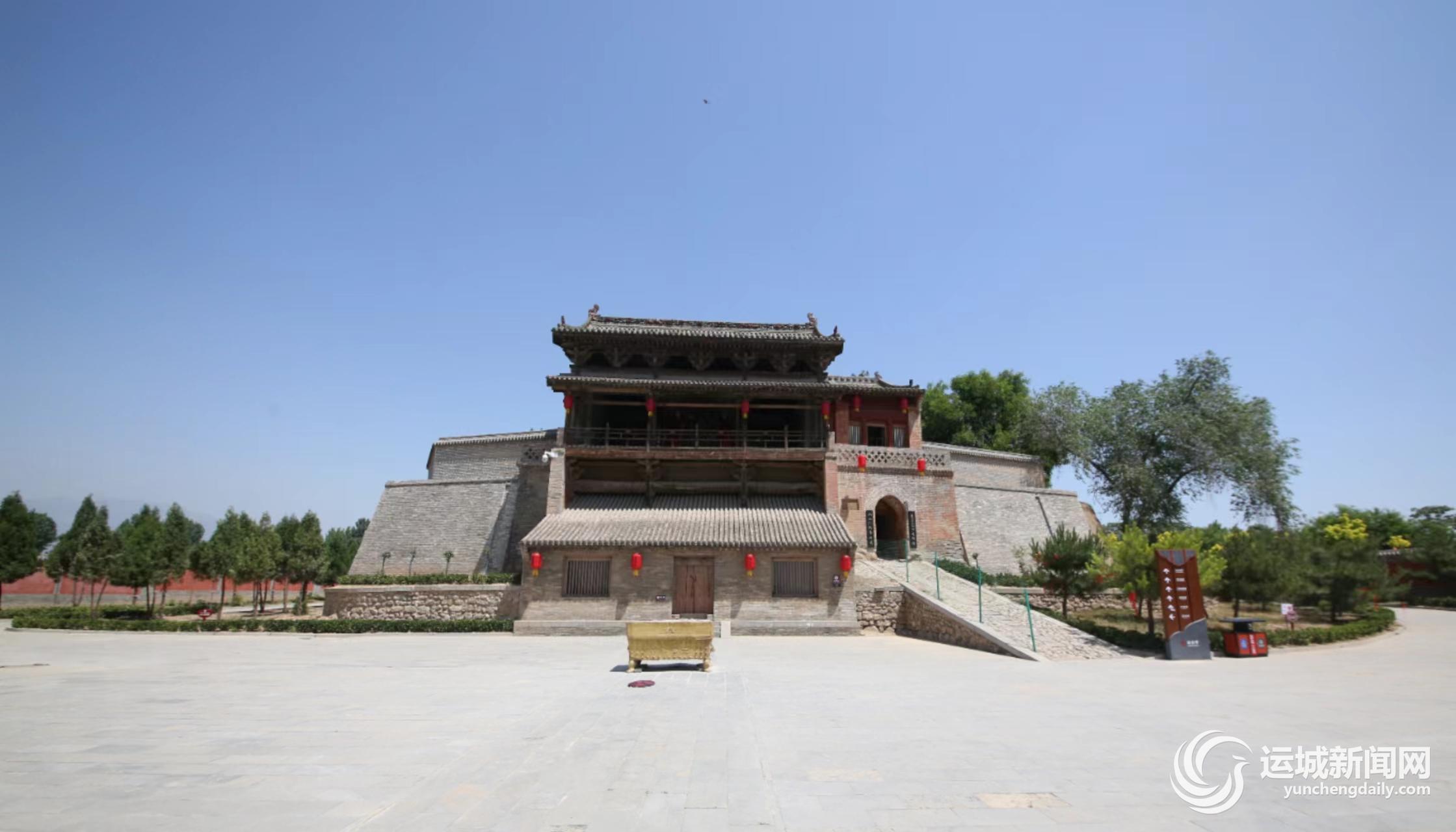 A scenic view of Yuncheng Baitai Temple