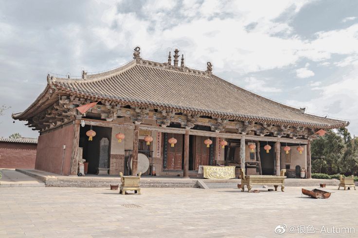 A scenic view of Yuncheng Beichi Jiwang Temple