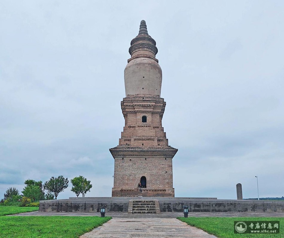 A scenic view of Yuncheng Beixin Relic Pagoda