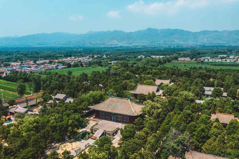 A scenic view of Yuncheng Changchun Guan Jiangxian