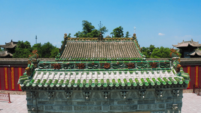 A scenic view of Yuncheng Changping Guandi Temple