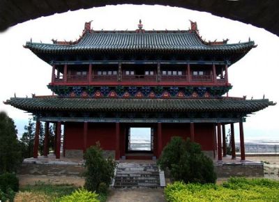 A scenic view of Yuncheng Chishen Miao And Yanchi Jinqiang