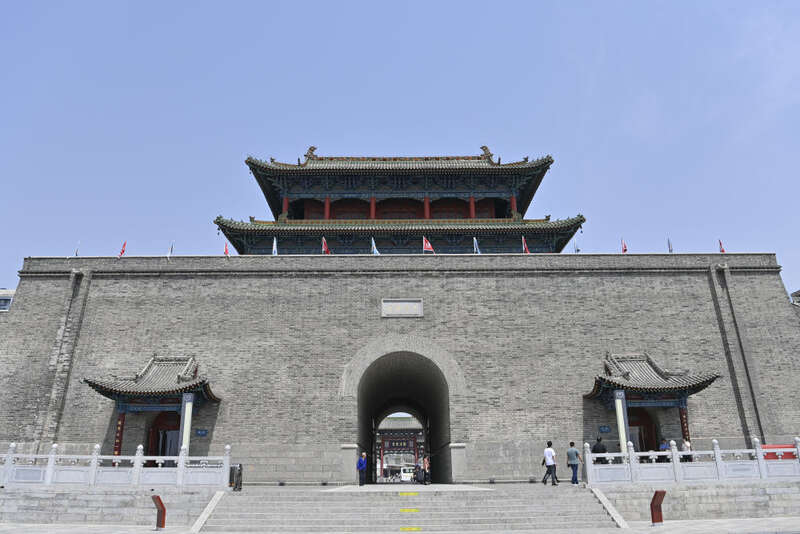 A scenic view of Yuncheng Chishen Miao And Yanchi Jinqiang