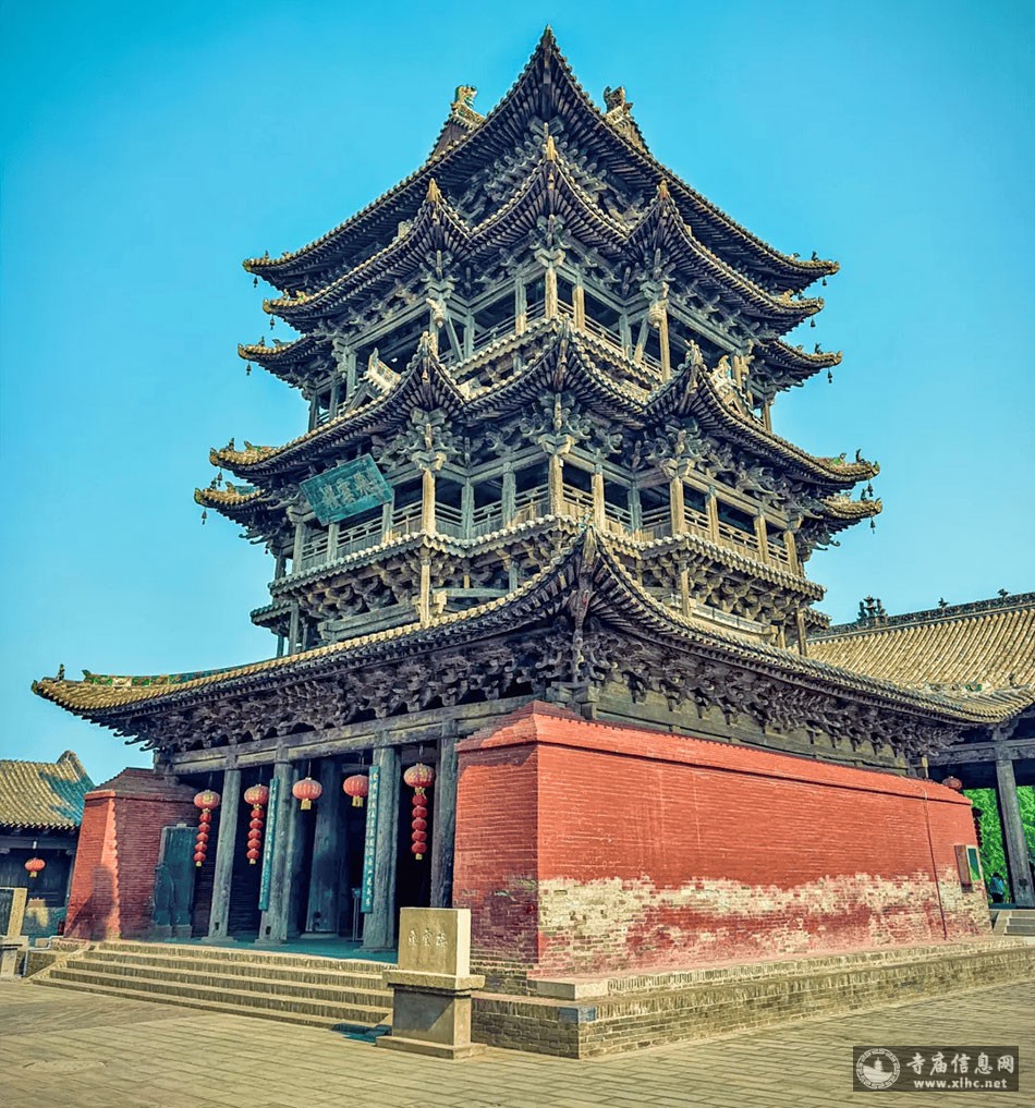 A scenic view of Yuncheng Dayang Taishan Temple