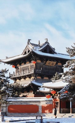 A scenic view of Yuncheng Dongfeng Stage