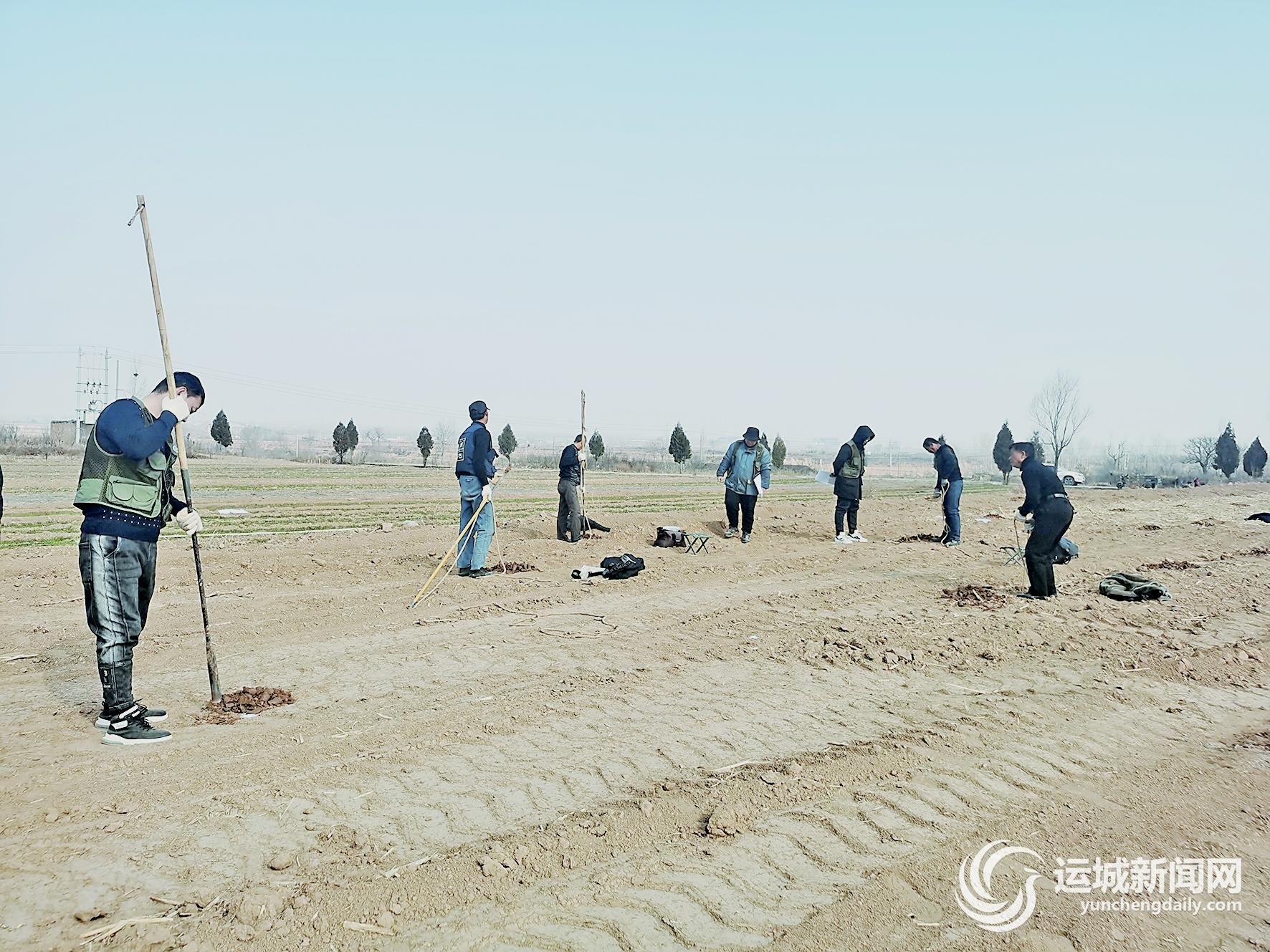 A scenic view of Yuncheng Dongxiafeng Site