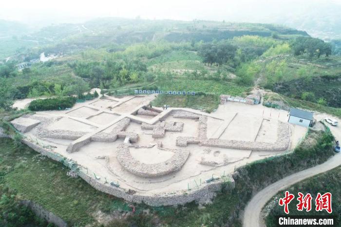 A scenic view of Yuncheng Dongxiafeng Site