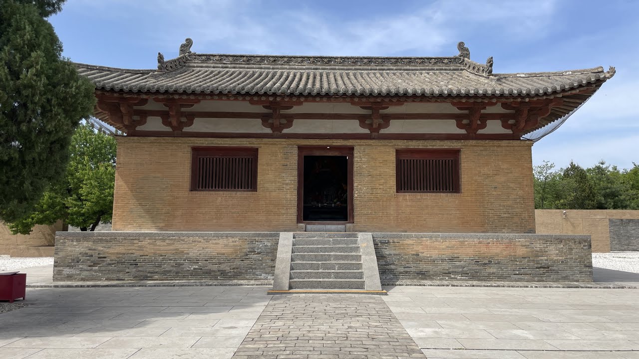 A scenic view of Yuncheng Guangren Wang Temple