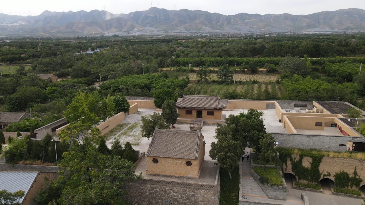 A scenic view of Yuncheng Guangren Wang Temple