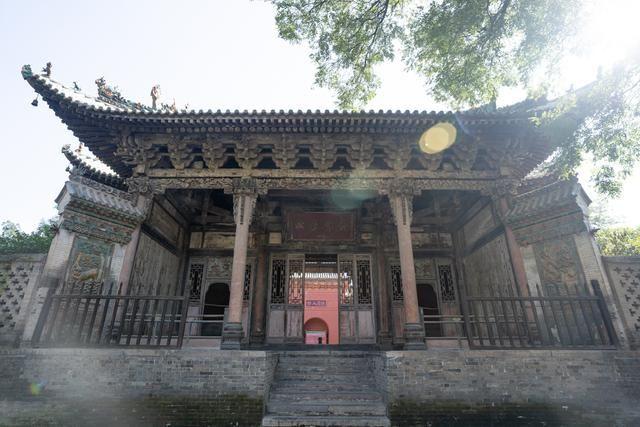 A scenic view of Yuncheng Guangwang Temple