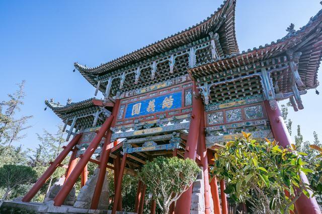 A scenic view of Yuncheng Guangwang Temple