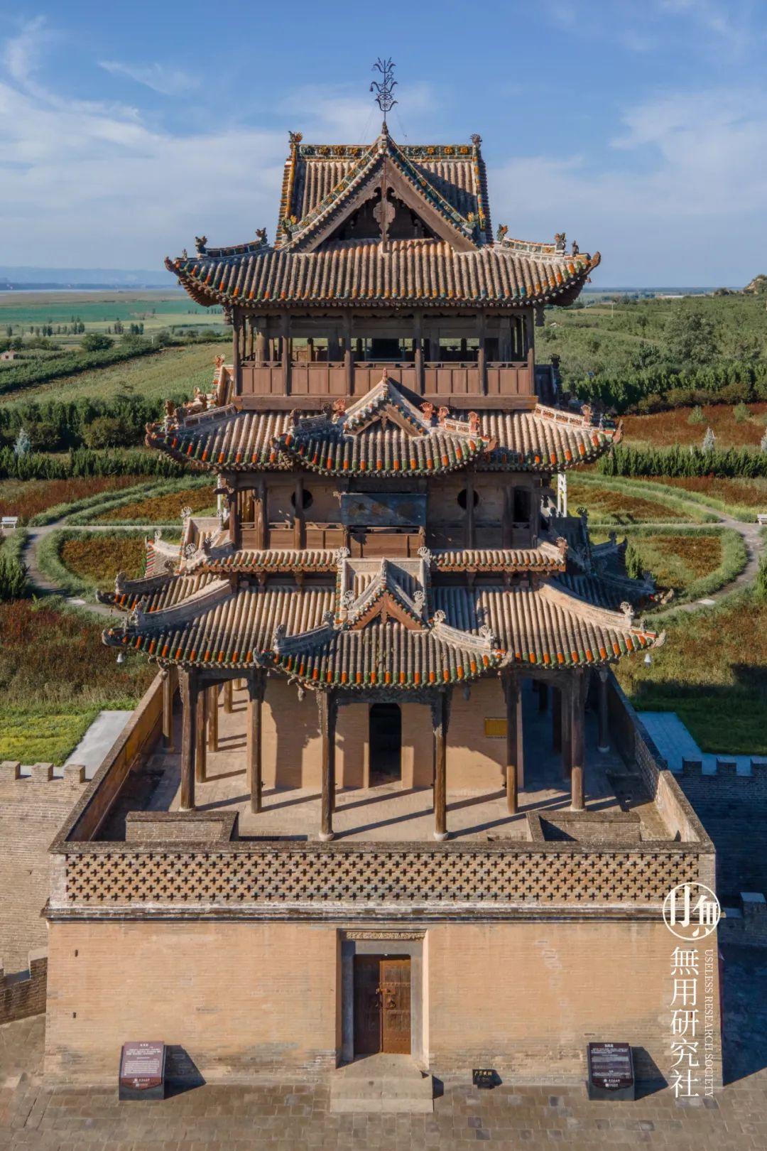 A scenic view of Yuncheng Guduo Houtu Temple