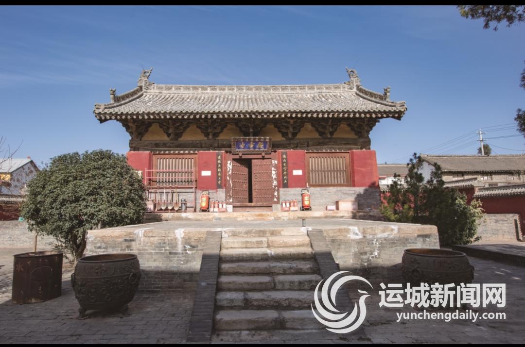 A scenic view of Yuncheng Guocun Taishan Temple Hall