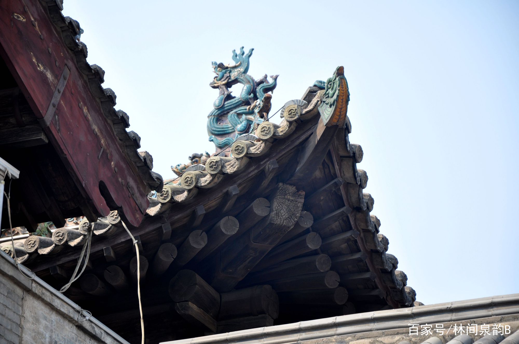 A scenic view of Yuncheng Hejin Taitoumiao