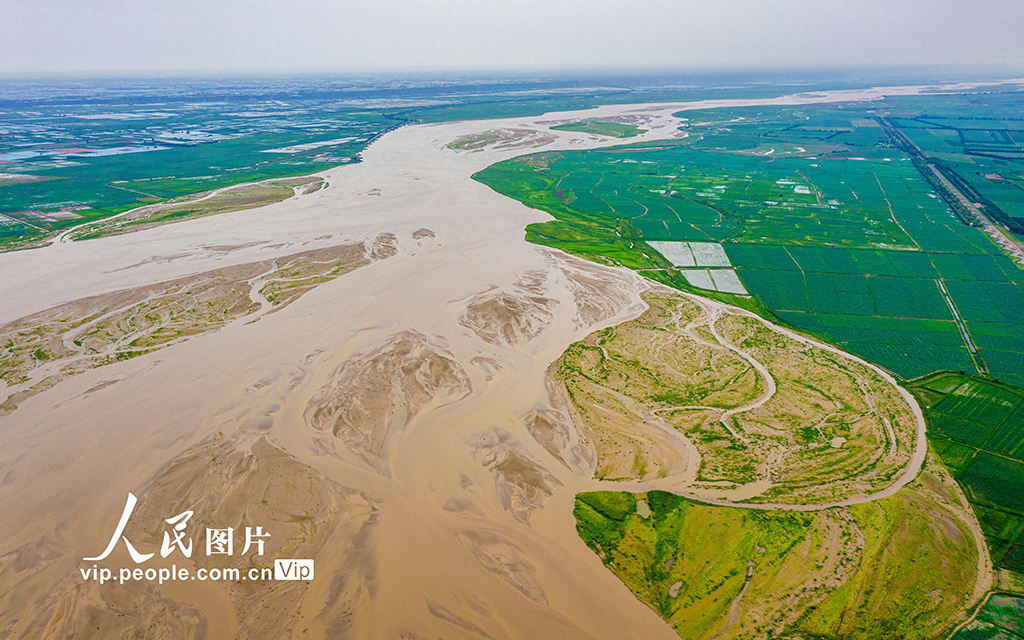 A scenic view of Yuncheng Huanghe Zhandao Site