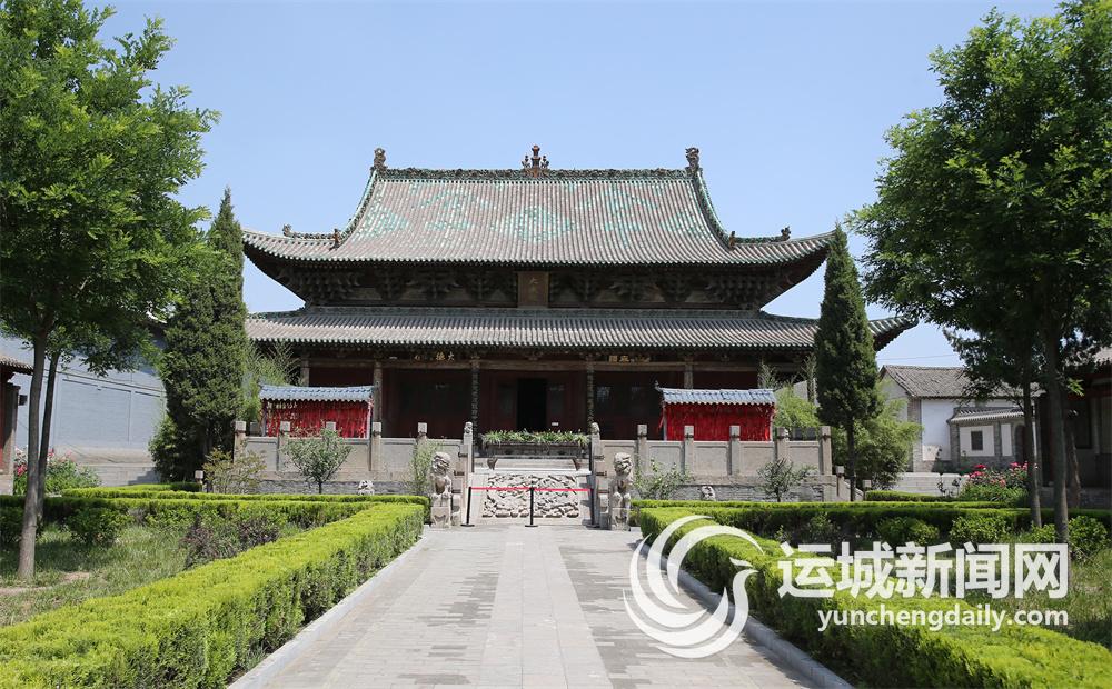 A scenic view of Yuncheng Jiangxian Confucian Temple