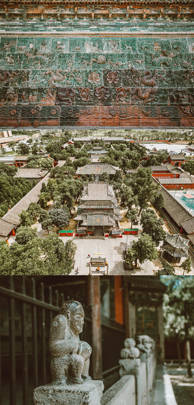 A scenic view of Yuncheng Jieliang Gucheng Site