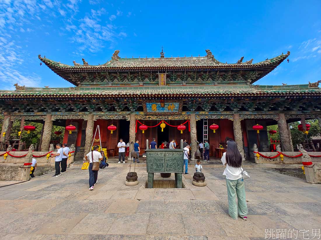 A scenic view of Yuncheng Jiezhou Guandi Temple