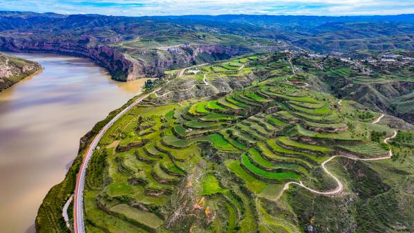 A scenic view of Yuncheng Jiezhou Tongshan Yicang