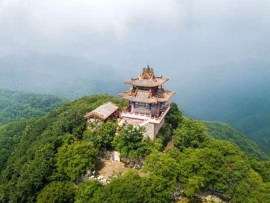 A scenic view of Yuncheng Jingyun Palace Yuhuang Hall
