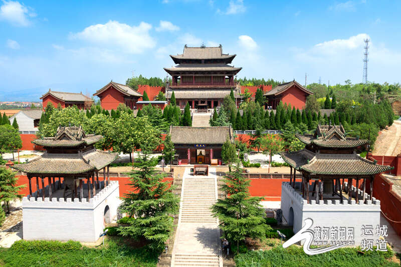A scenic view of Yuncheng Jishan Dafo
