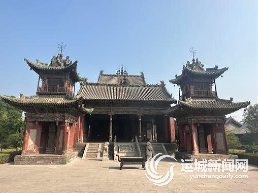A scenic view of Yuncheng Jishan Jiwang Temple