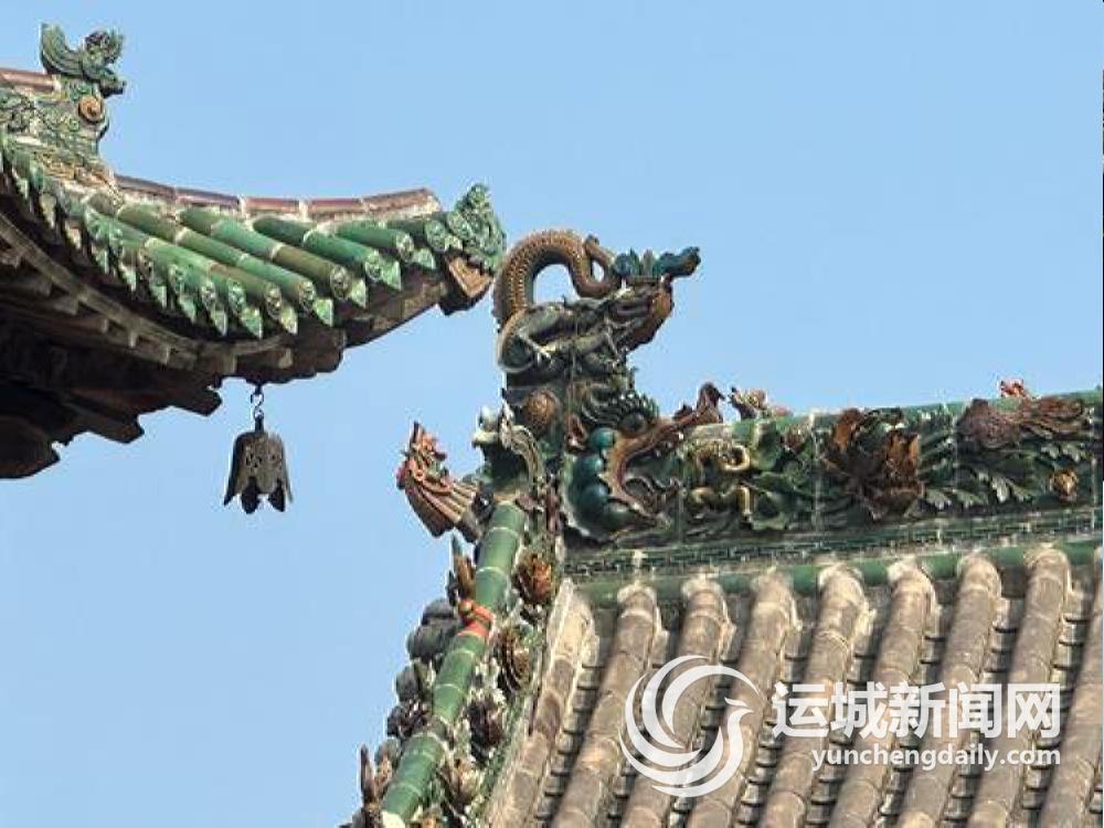 A scenic view of Yuncheng Jishan Jiwang Temple