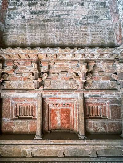 A scenic view of Yuncheng Macun Brick Carving Tombs
