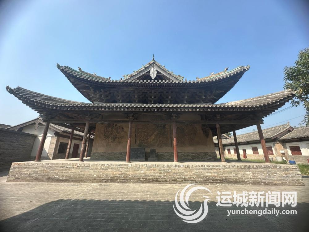 A scenic view of Yuncheng Nanyang Fawang Temple